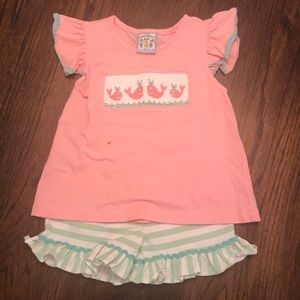 Three Sisters short set